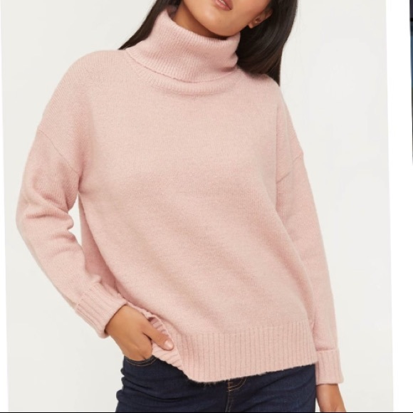 Ardene Sweaters Light Pink Turtleneck Never Worn Tags Still On